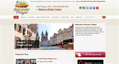 Desktop Screenshot of discoverprague.com